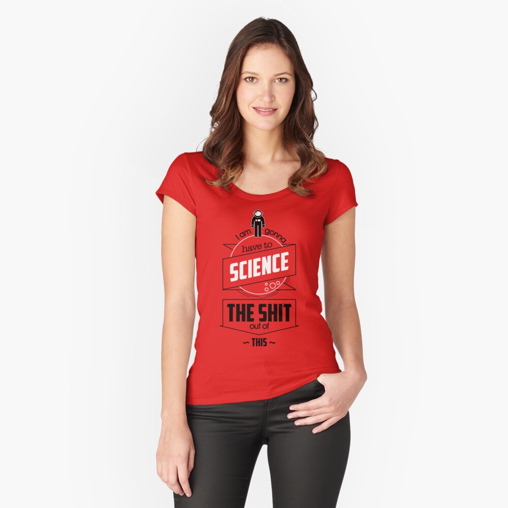 Item preview, Fitted Scoop T-Shirt designed and sold by puratura.