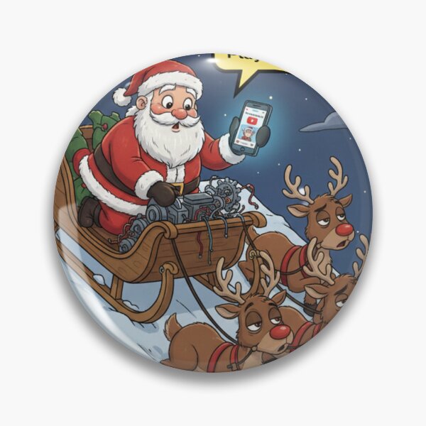 Item preview, Tech Santa Claus designed and sold by AlphaPrint2410.