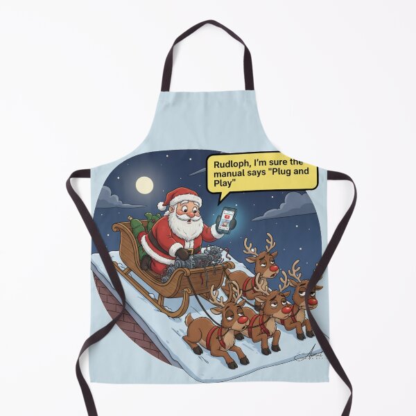 Item preview, Tech Santa Claus designed and sold by AlphaPrint2410.