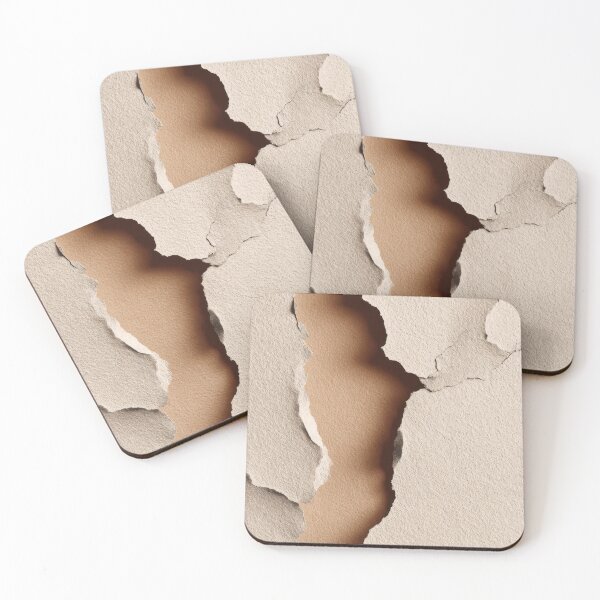 Item preview, Torn paper reveals a warm background designed and sold by anytka.