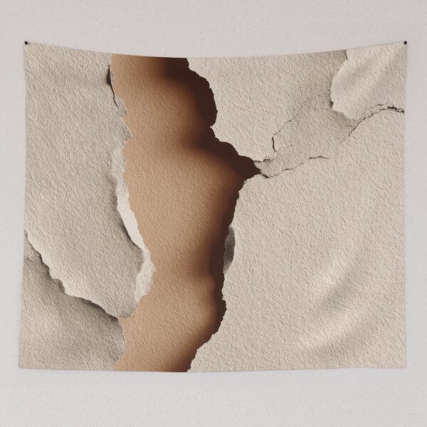 Item preview, Torn paper reveals a warm background designed and sold by anytka.