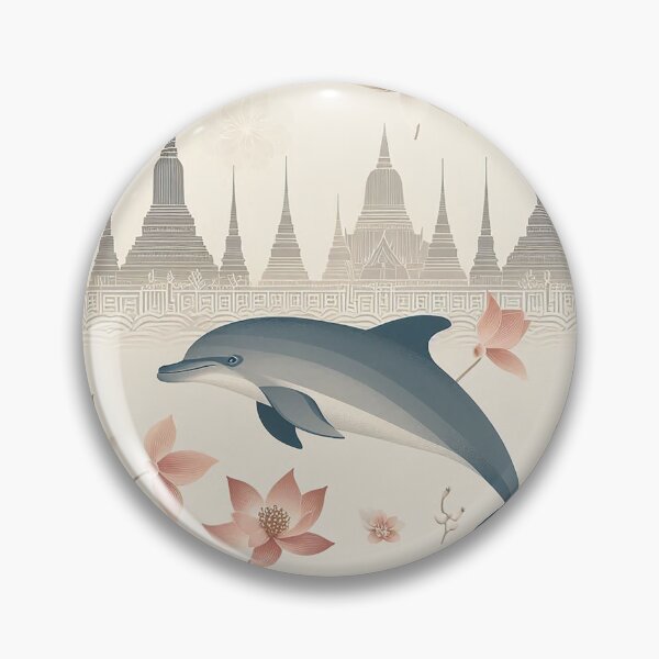 Item preview, Lotus-crowned Dolphin, Guardian of Siam’s Seas   designed and sold by Vanich-Panich.
