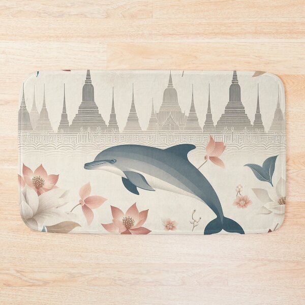 Item preview, Lotus-crowned Dolphin, Guardian of Siam’s Seas   designed and sold by Vanich-Panich.