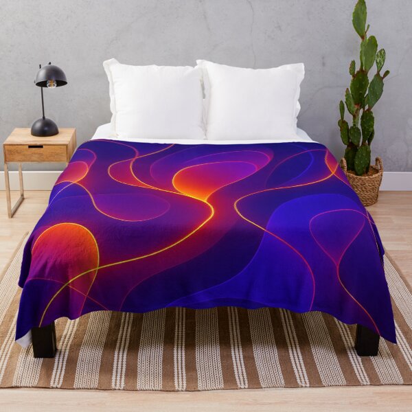 Item preview, Radiant abstraction in orange, red and violet designed and sold by Sigtrix.