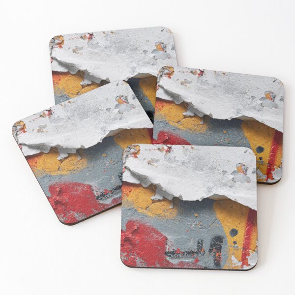 Item preview, Peeling paint abstract wall designed and sold by anytka.