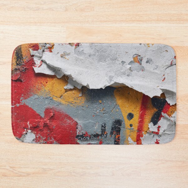 Item preview, Peeling paint abstract wall designed and sold by anytka.