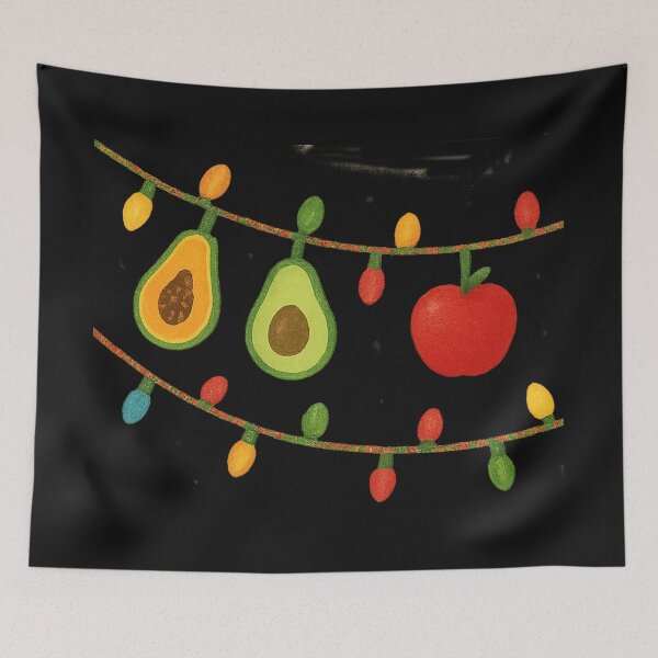 Item preview, Warm Christmas Glow with Custom Tropical Bulbs designed and sold by annenambiro.