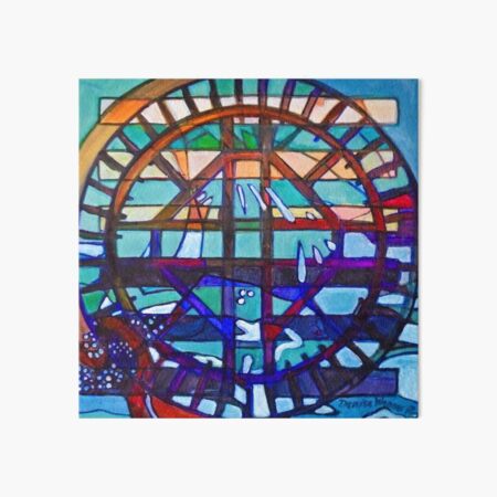 Hexagram 53: Jiàn (Replenish) Art Board Print