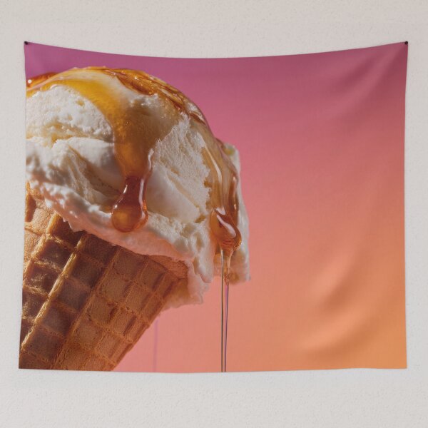 Item preview, Yummy cone with syrup drizzle designed and sold by anytka.