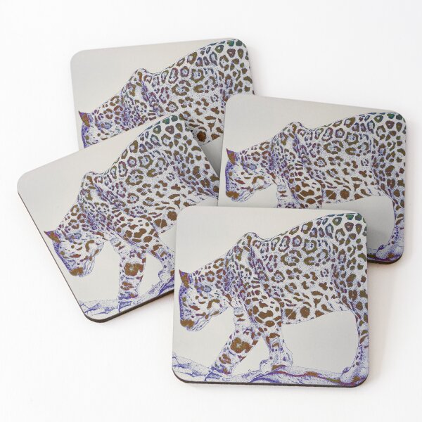 Item preview, Electric Blue Jaguar designed and sold by Eon Creativa.