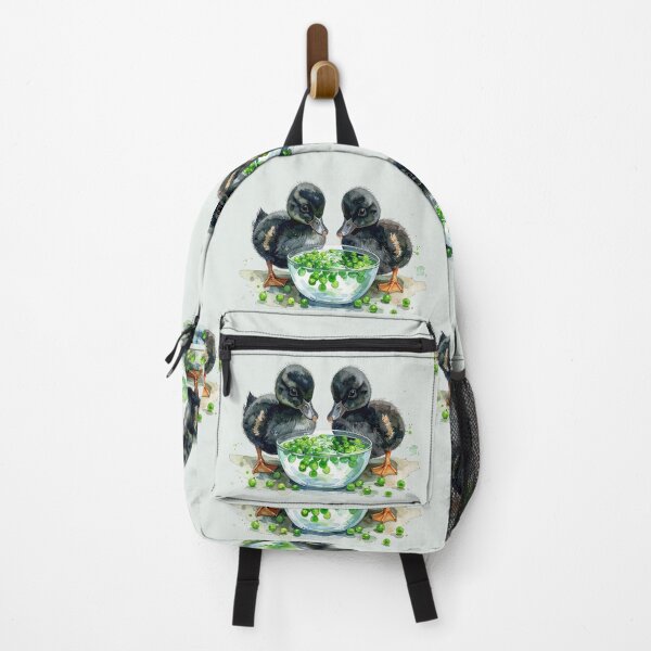 Item preview, Little black ducklings eat peas from the shell. designed and sold by LiskoDesign.