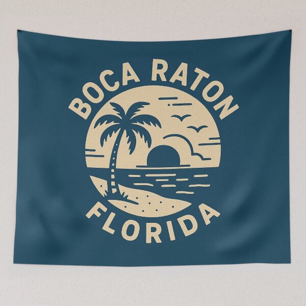 Item preview, Boca Raton Florida Vintage Beach Badge designed and sold by American Travels.