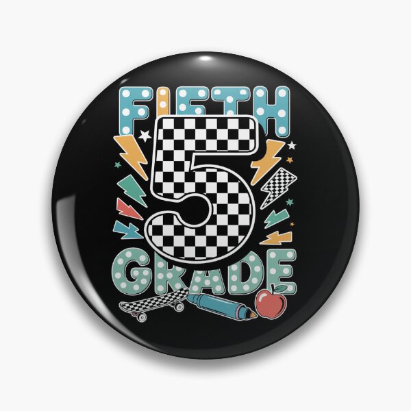 Item preview, 5Th Grade First Day Of Fifth Grade Back To School  designed and sold by AnixieArtFun.