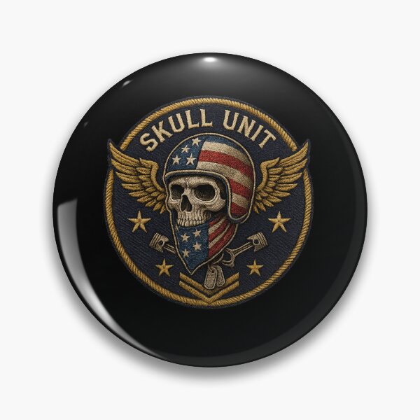 Item preview, Skull Corps paratrooper USA flag patch designed and sold by LaNadaYFundante.