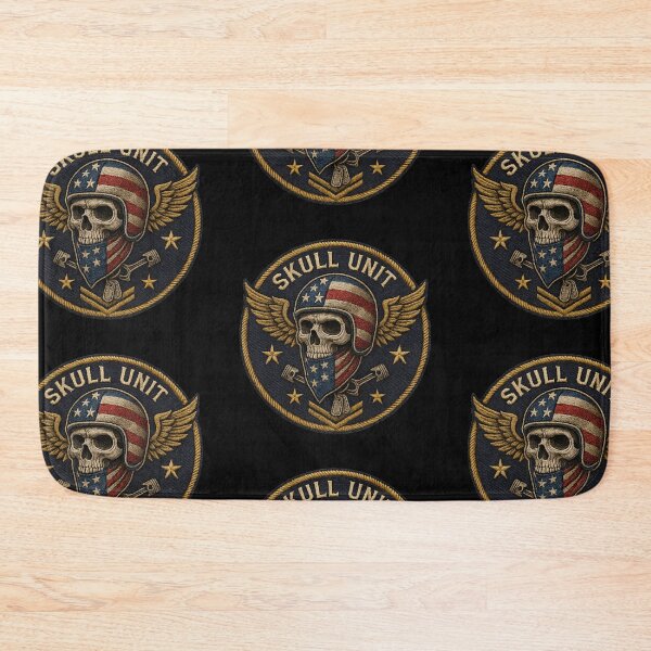 Item preview, Skull Corps paratrooper USA flag patch designed and sold by LaNadaYFundante.