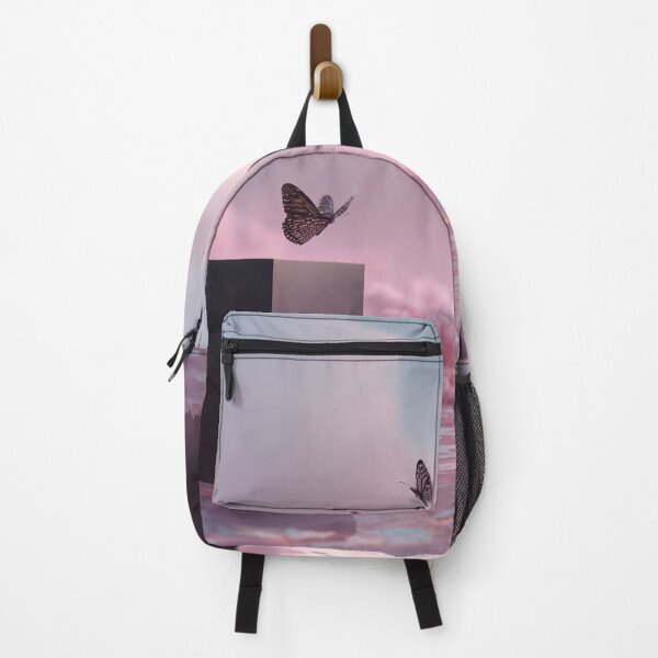 Item preview, Cubes and butterflies in pink clouds designed and sold by anytka.