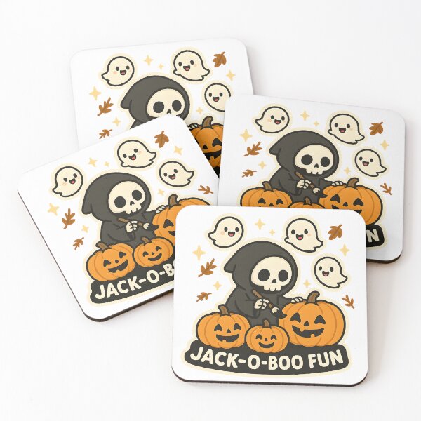 Item preview, Jack-O-Boo Fun! - Grim Reaper Pumpkin Patch designed and sold by Cheerioza.
