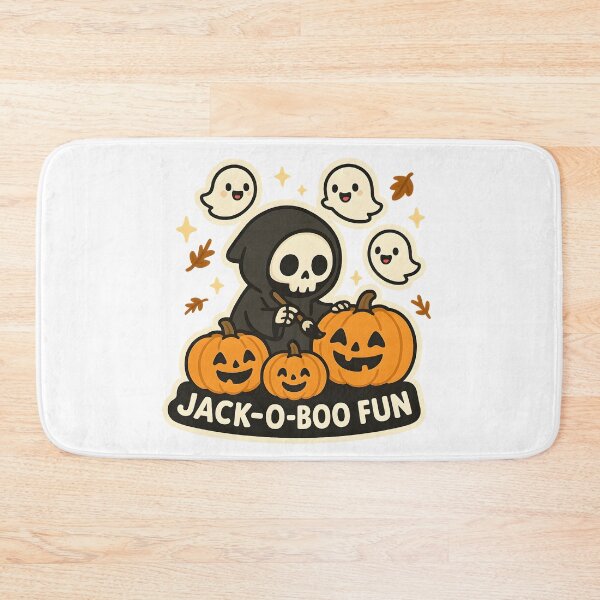 Item preview, Jack-O-Boo Fun! - Grim Reaper Pumpkin Patch designed and sold by Cheerioza.