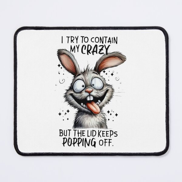 Item preview, Quirky Bunny designed and sold by MOFAPPAREL.