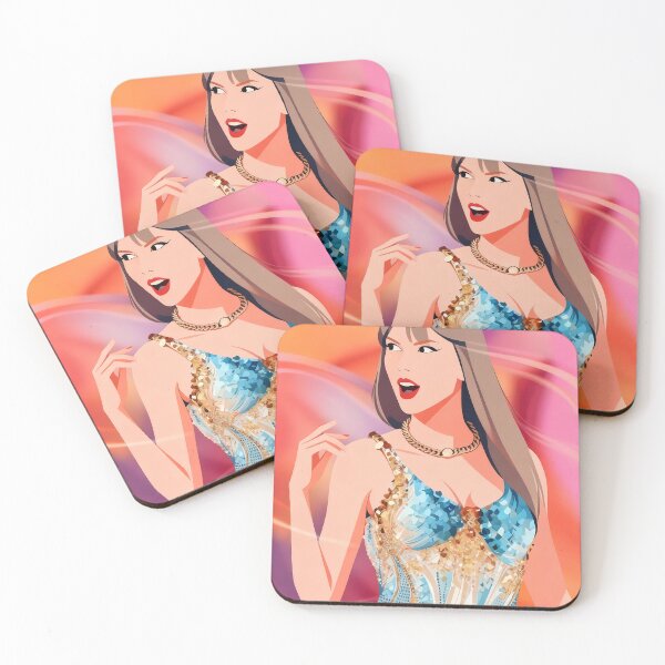 Item preview, Sparkling Era Taylor | Blue and Gold Pop Art designed and sold by iwzzuel.