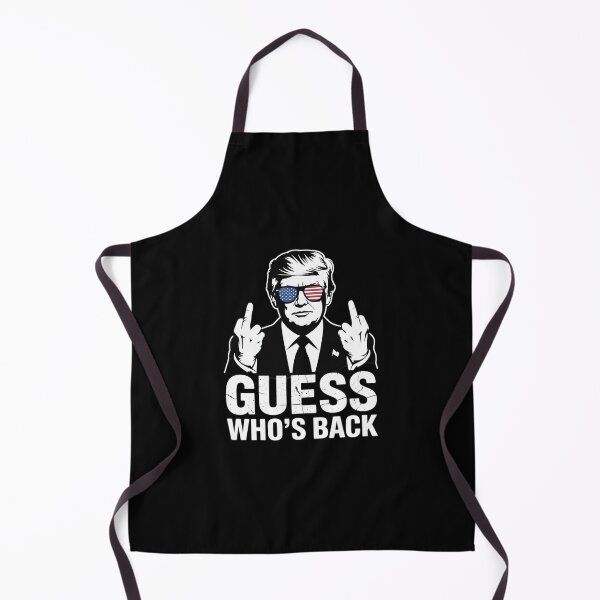 Item preview, Guess Who's Back President Donald Trump Middle Finger designed and sold by VerseFarm.
