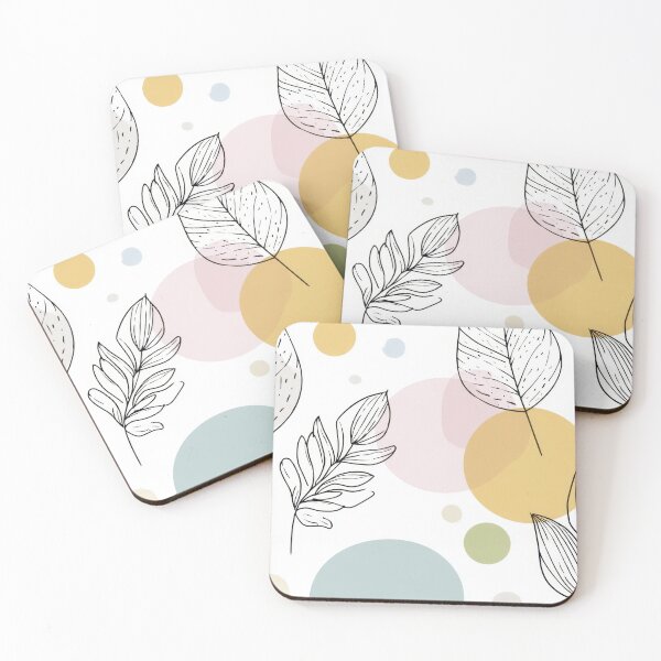 Item preview, Leaves and circles soothe designed and sold by anytka.