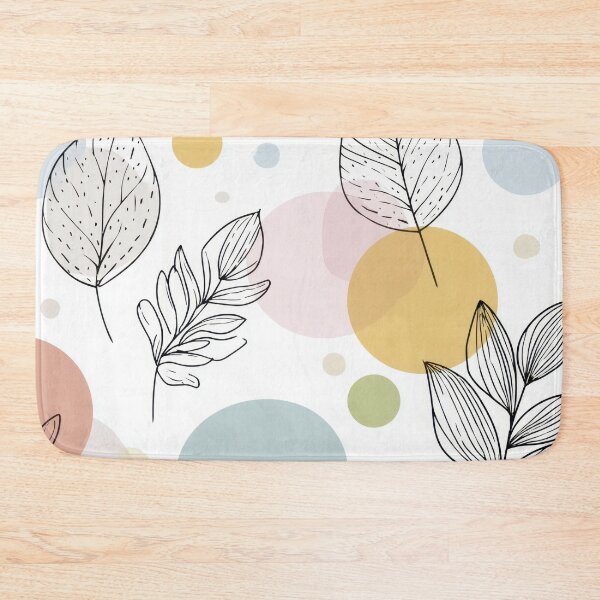 Item preview, Leaves and circles soothe designed and sold by anytka.