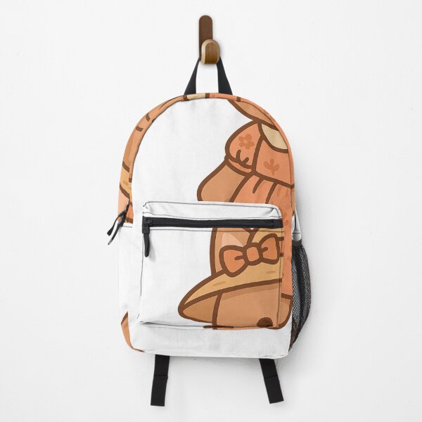Item preview, Kawaii Cottagecore Cat in Peach Dress – Cute Woodland Art designed and sold by kimkosovo.