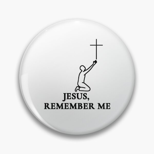 Item preview, Jesus, Remember Me | Minimalist Christian Shirt designed and sold by AdamIntrovert.