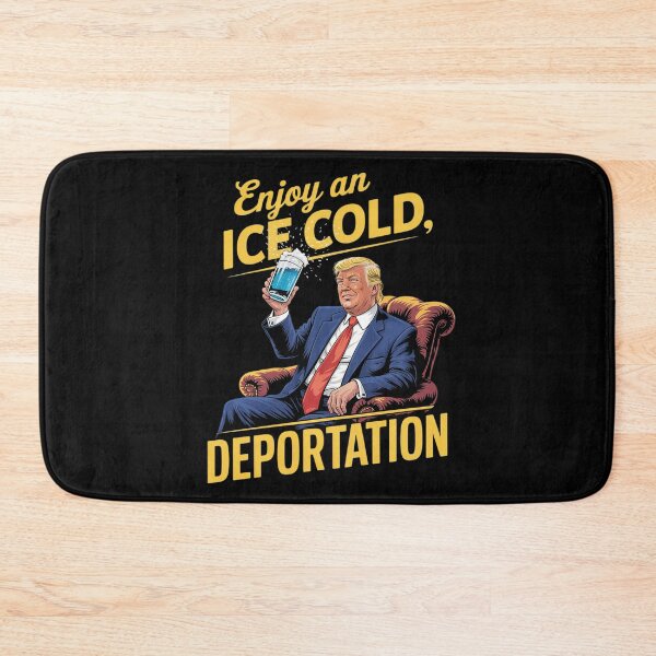 Item preview, ICE Enjoy An Ice Cold Glass Of Deportation  designed and sold by VerseFarm.