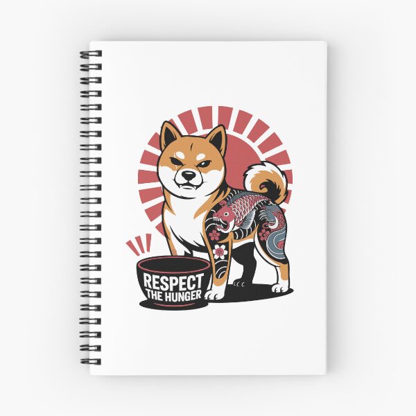 Item preview, One Eyed Yakuza Shiba Inu Respect the Hunger Design designed and sold by Tong4130.