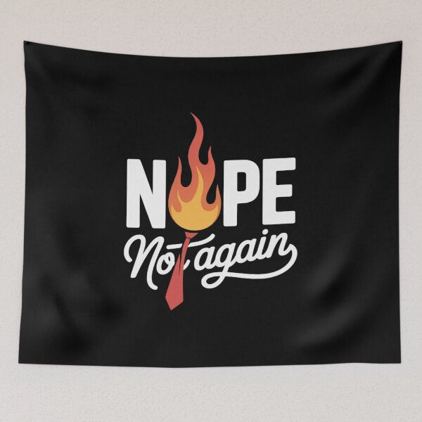 Item preview, Saying Anti Trump 2024 Nope Not Again Trump  designed and sold by VerseFarm.