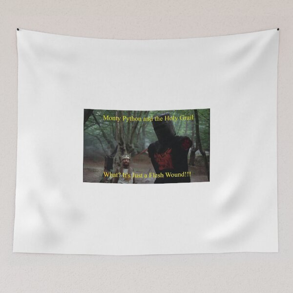 Item preview, Monty Python and the Holy Grail Black Knight Flesh Wound designed and sold by Miss Mindy's Boutique.