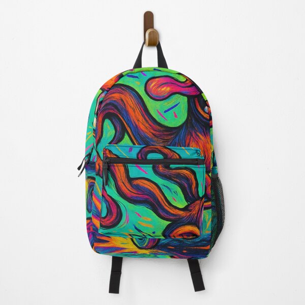 Item preview, Neon Dachshund Skateboard – Vibrant Psychedelic Dog Art designed and sold by Darlin8888.