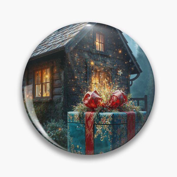 Item preview, Wrapped in Wonder — A winter house and a gift from Felia designed and sold by Felia001.