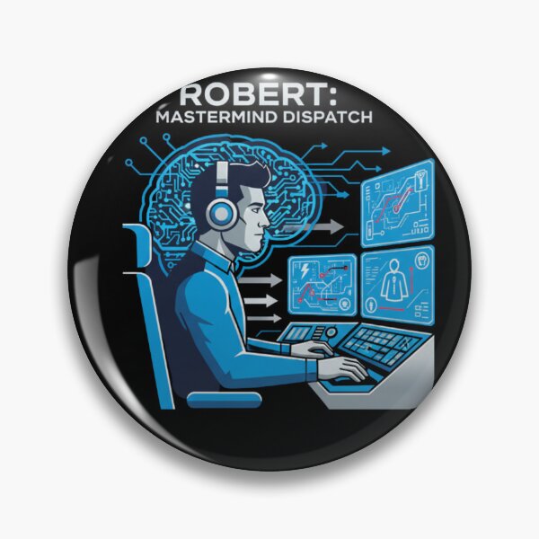 Item preview, Robert: Mastermind Dispatch - Tactical Tech Design designed and sold by Khadigadesings.