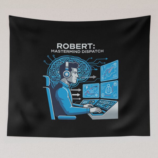 Item preview, Robert: Mastermind Dispatch - Tactical Tech Design designed and sold by Khadigadesings.