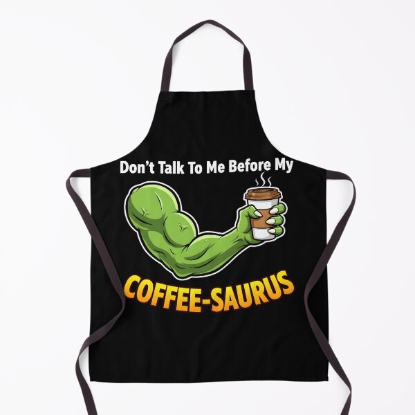 Item preview, Don't Talk To Me Before My Coffee-Saurus Funny Dino Coffee designed and sold by Fuechse.