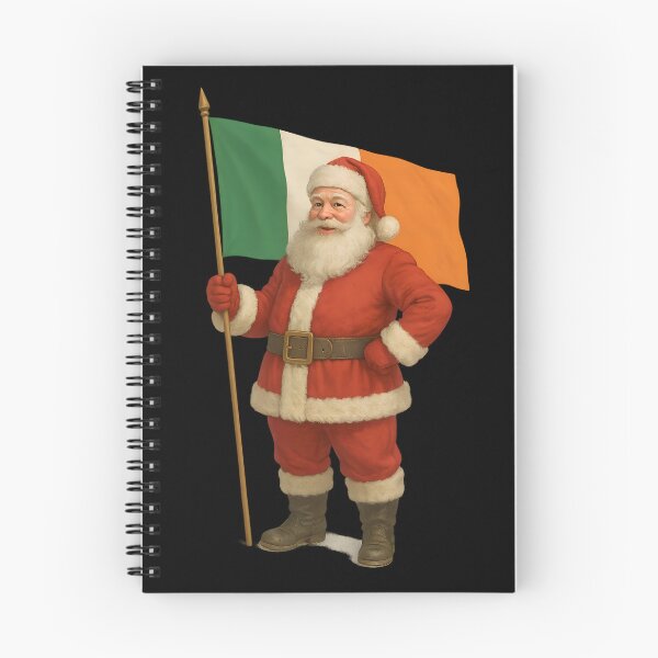 Item preview, Santa Claus with Irish Flag Ireland designed and sold by OliDesigns.