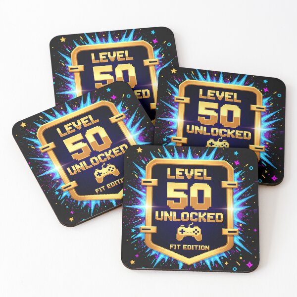 Item preview, Level 50 Unlocked Fit Edition Anniversary Gamer designed and sold by Fuechse.