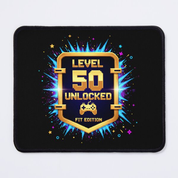 Item preview, Level 50 Unlocked Fit Edition Anniversary Gamer designed and sold by Fuechse.