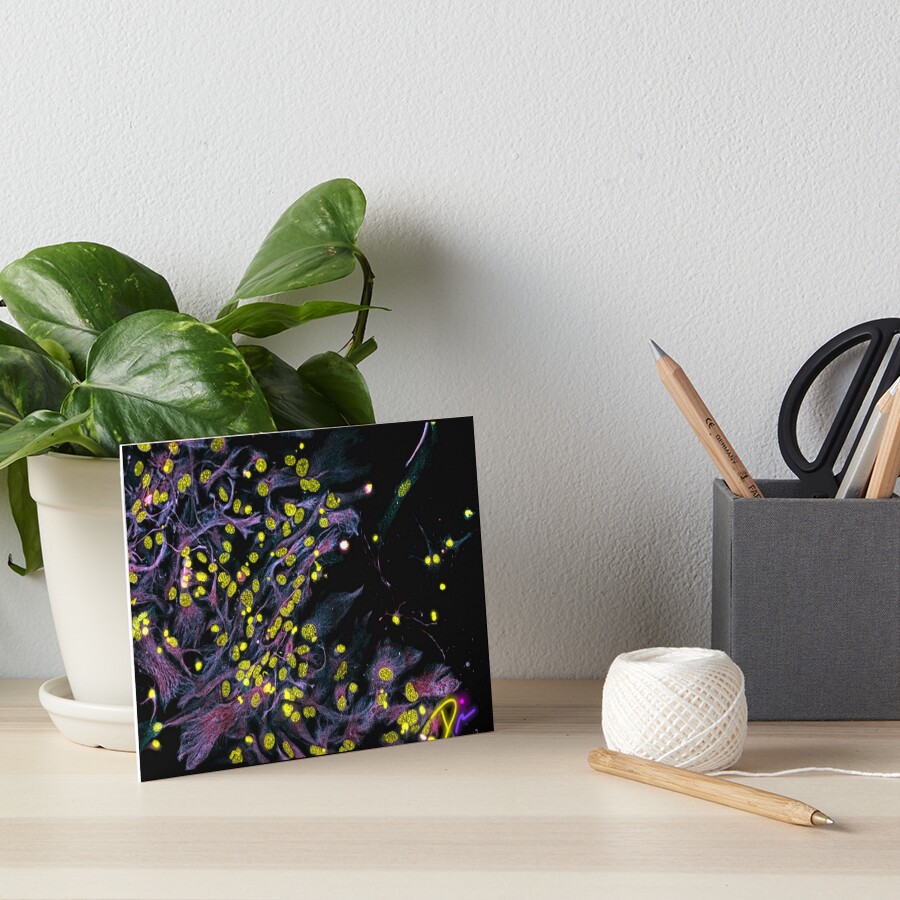 Item preview, Art Board Print designed and sold by MicroLife-DSG.