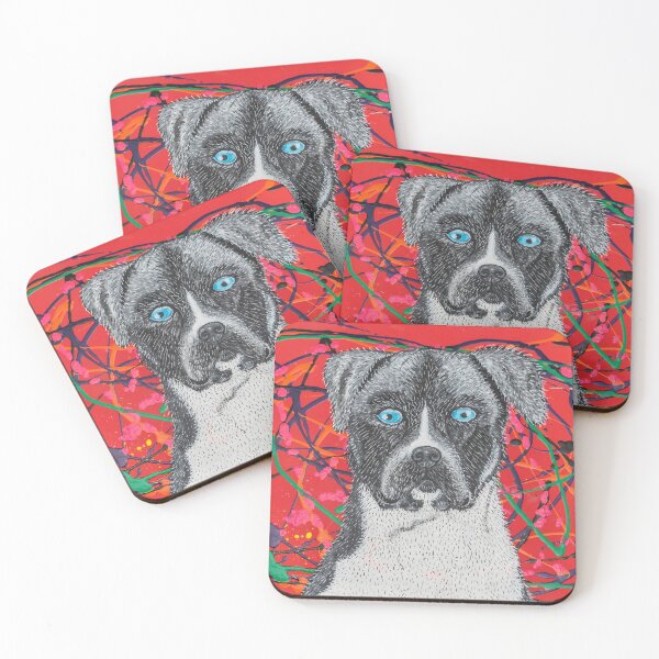 Item preview,  BLUE EYED BULLY DOG  designed and sold by Rebekah Gavra.