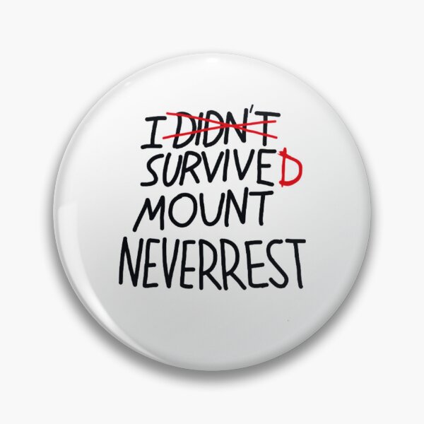 Item preview, J_ai survécu au mont Neverrest  designed and sold by ForestVintag.