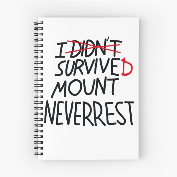 Item preview, J_ai survécu au mont Neverrest  designed and sold by ForestVintag.