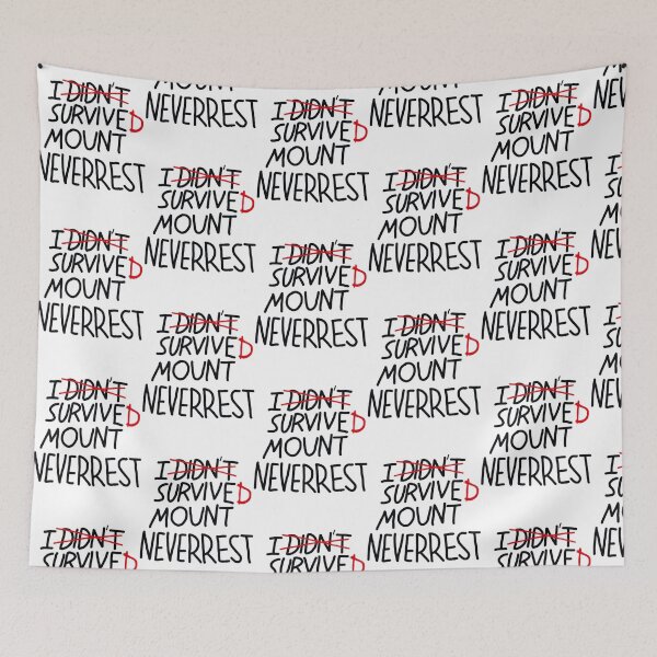 Item preview, J_ai survécu au mont Neverrest  designed and sold by ForestVintag.