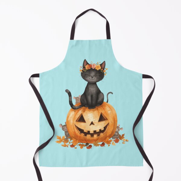 Item preview, Crowned Cat – Whimsical Halloween Cottagecore designed and sold by Deezyned.