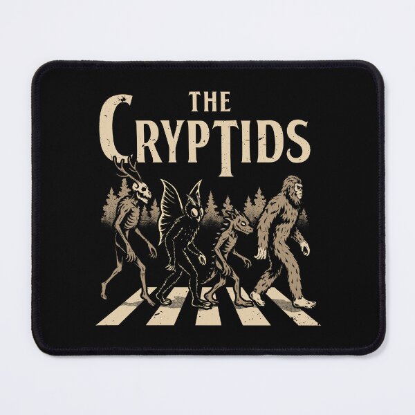 Item preview, Cryptids Album Cover - Classic Rock Music Gift designed and sold by Studio Mootant.