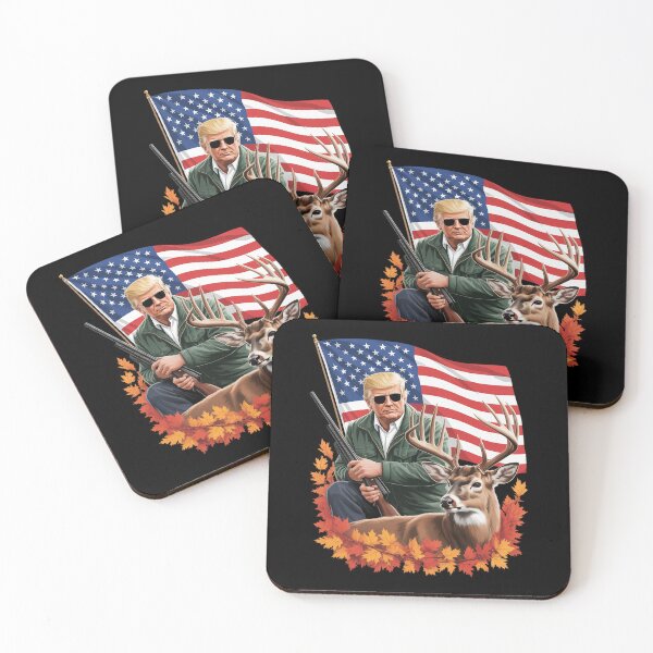Item preview, Hunting Deer Season Trump USA Flag Camouflage  designed and sold by VerseFarm.