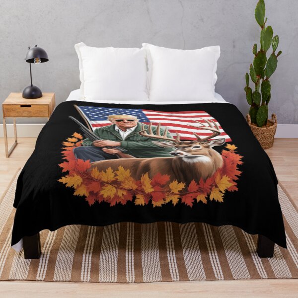 Item preview, Hunting Deer Season Trump USA Flag Camouflage designed and sold by VerseFarm.